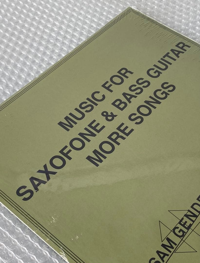 洋楽 MUSIC FOR SAXOPHONE & BASS GUITAR (LP)