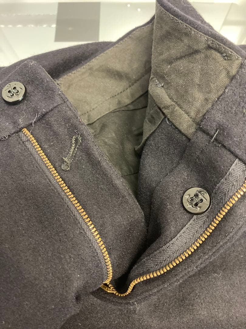US NAVY 50s セーラーパンツ　巻きパンツ　ヴィンテージ　ウール　29R
