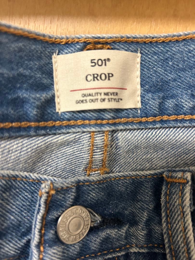 【Levi＇s(R)（リーバイス(R)）】別注 501(R) CROP