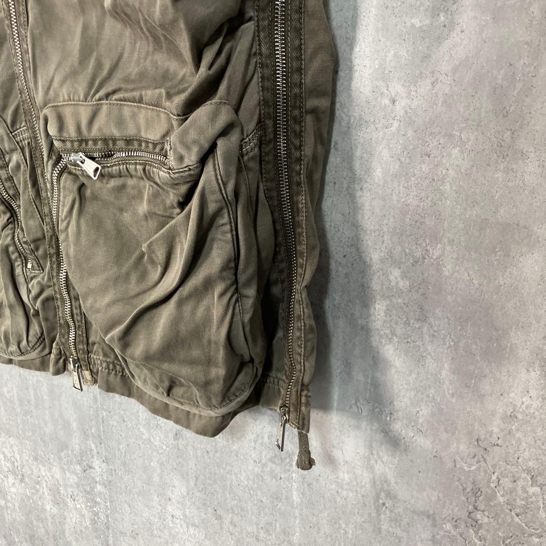DIESEL O-MIRTA ジップディティール ロングスカート 23
