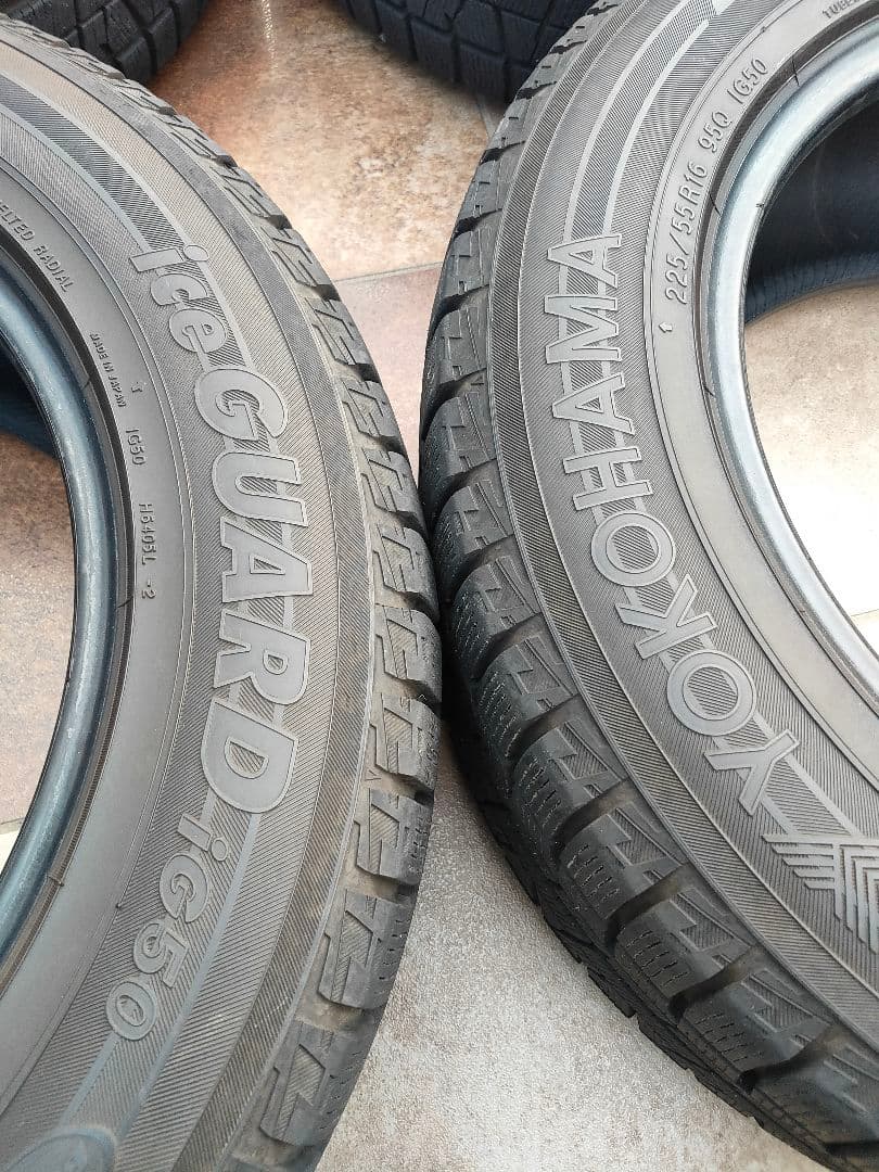 ② ヨコハマ ICE GUARD IG50 アイスガード 225/55R16