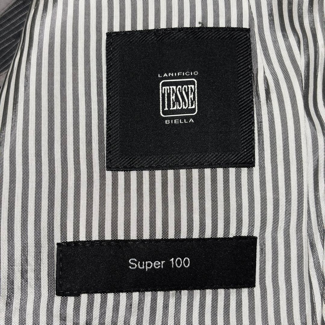 美品 HUGO BOSS ヒューゴボス イタリア高級生地 テーラードジャケット
