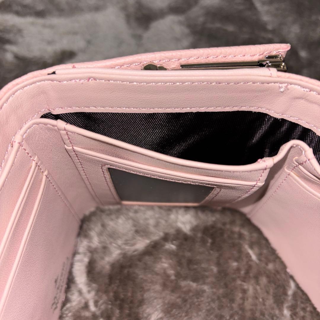 Vivienne Westwood ピンク 三つ折り財布