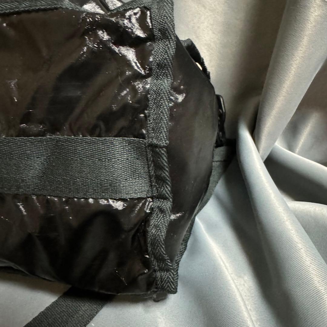 美品　LeSportsac 2way ブラック ナイロン ボストンバッグ　大容量