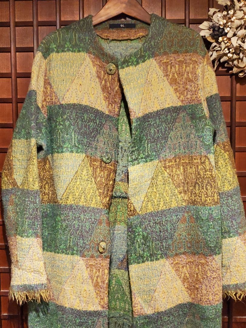 45r ウールロングコート
