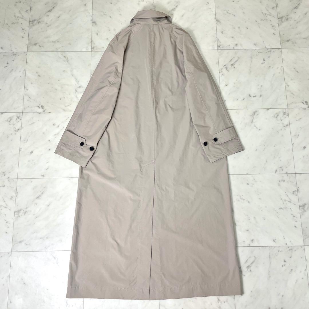 専用【美品】プラージュ 23SS Balmacaan コート 薄手 ベージュ36