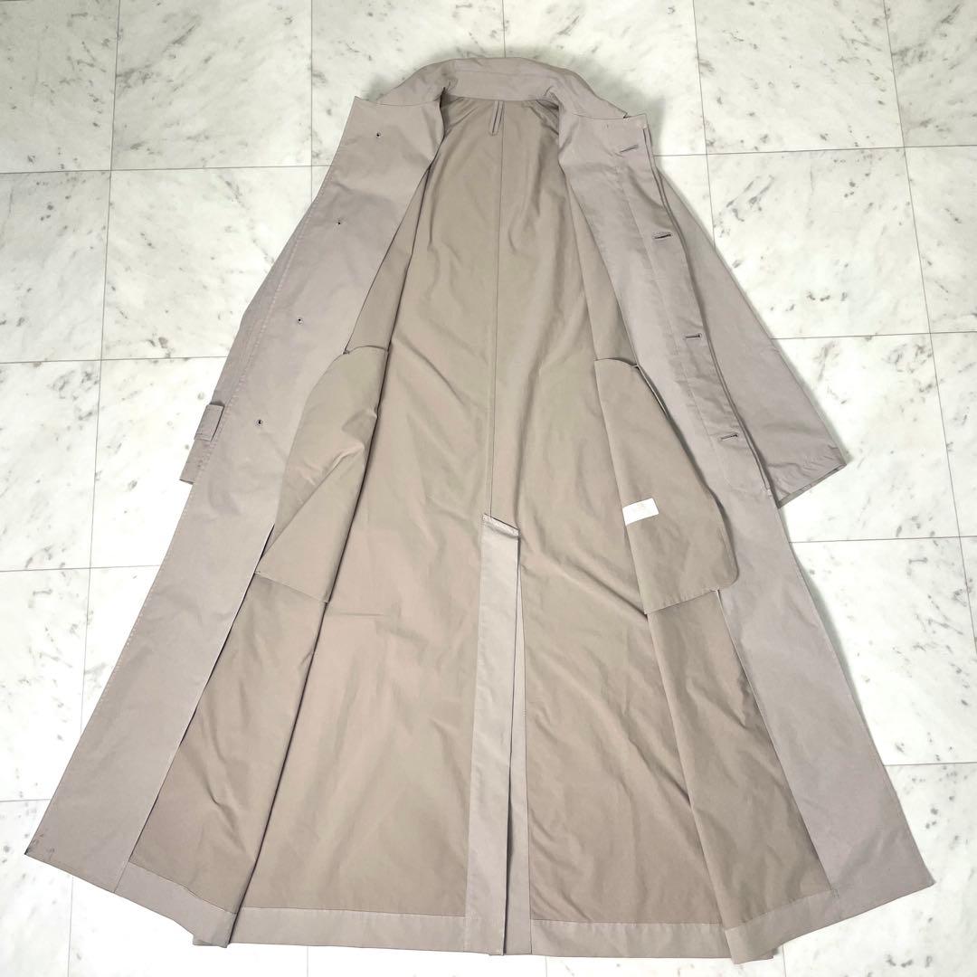 専用【美品】プラージュ 23SS Balmacaan コート 薄手 ベージュ36