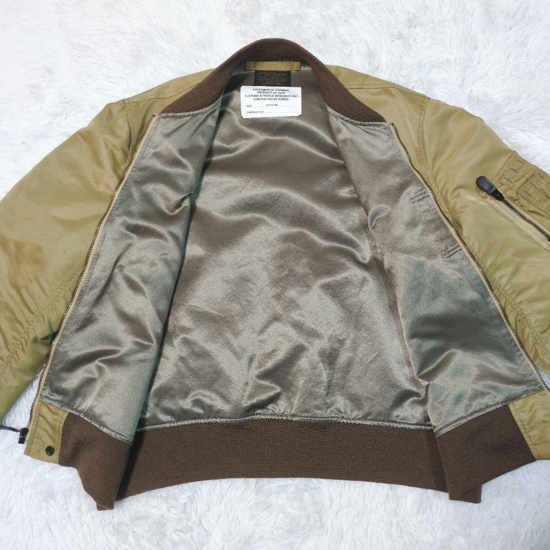 入手困難✨AVIREX TSOPコラボ MA-1 フライトジャケット 希少色