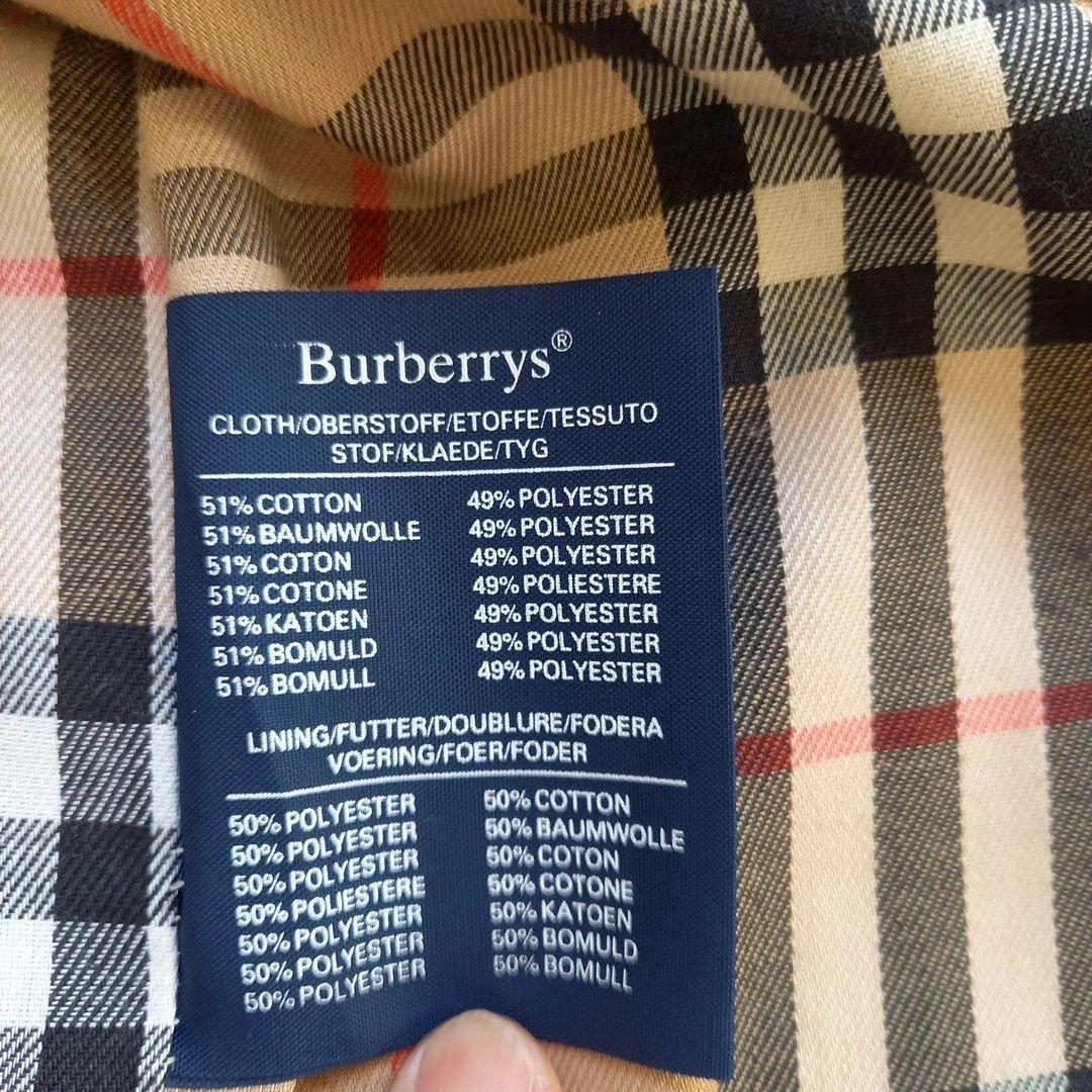 英国製　Burberry トレンチコート L