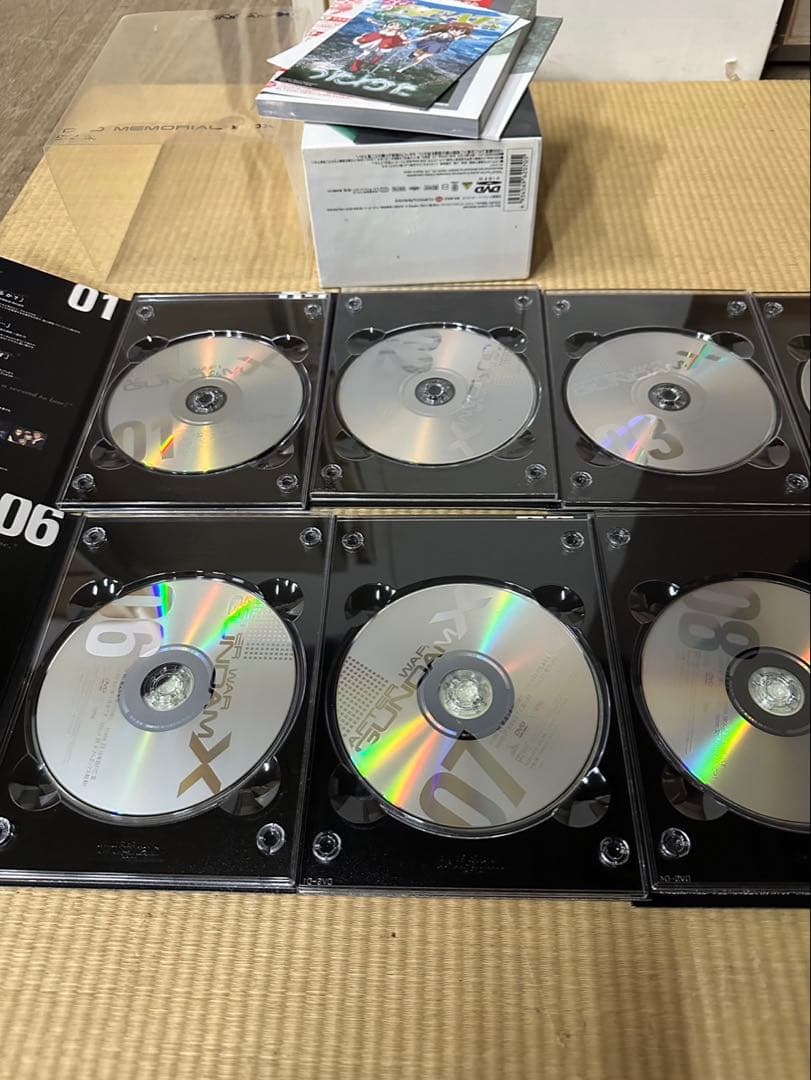 H*E様 機動新世紀ガンダムX DVDメモリアルボックス〈初回限定生産・10枚組