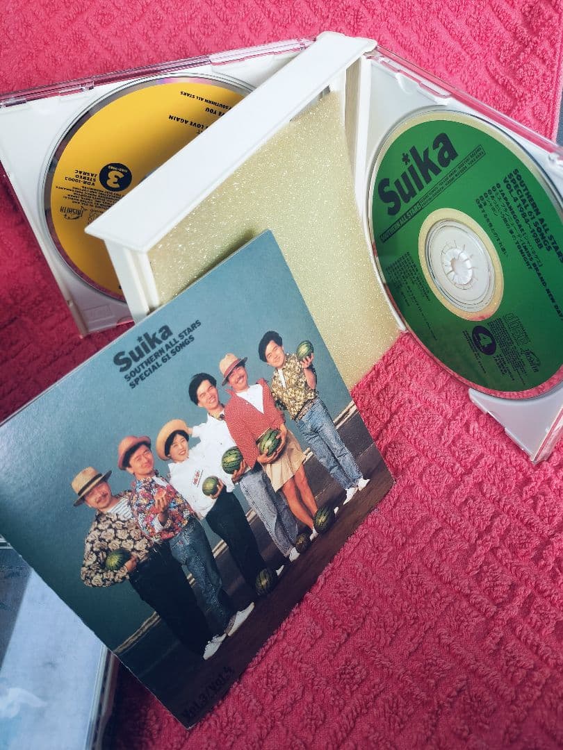 【レア✨】名盤CD 「サザンオールスターズ/すいか 61 SONGS」おまけつき
