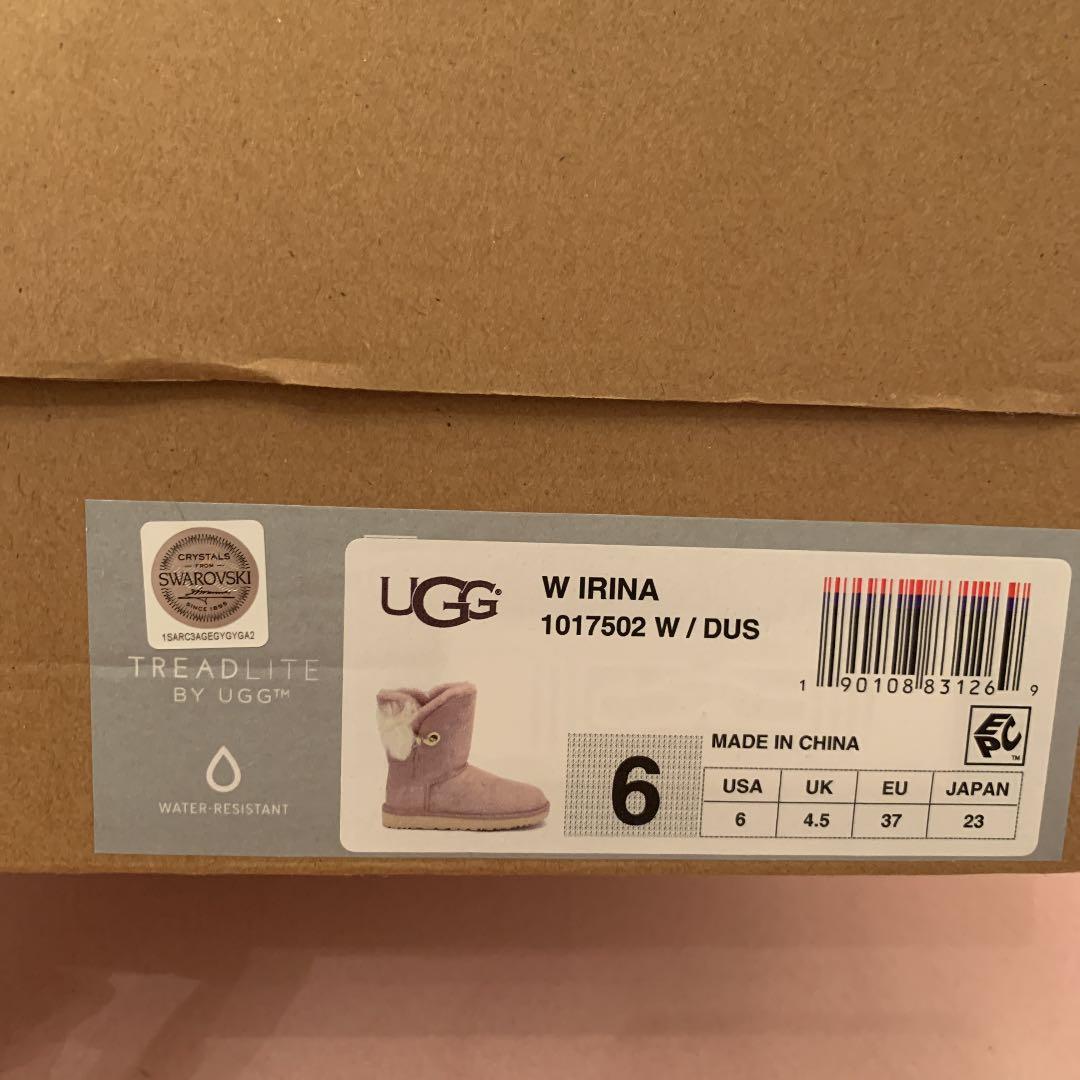 UGG アグ ムートンブーツ　IRINA イリナ ダスク サイズ6 ピンク