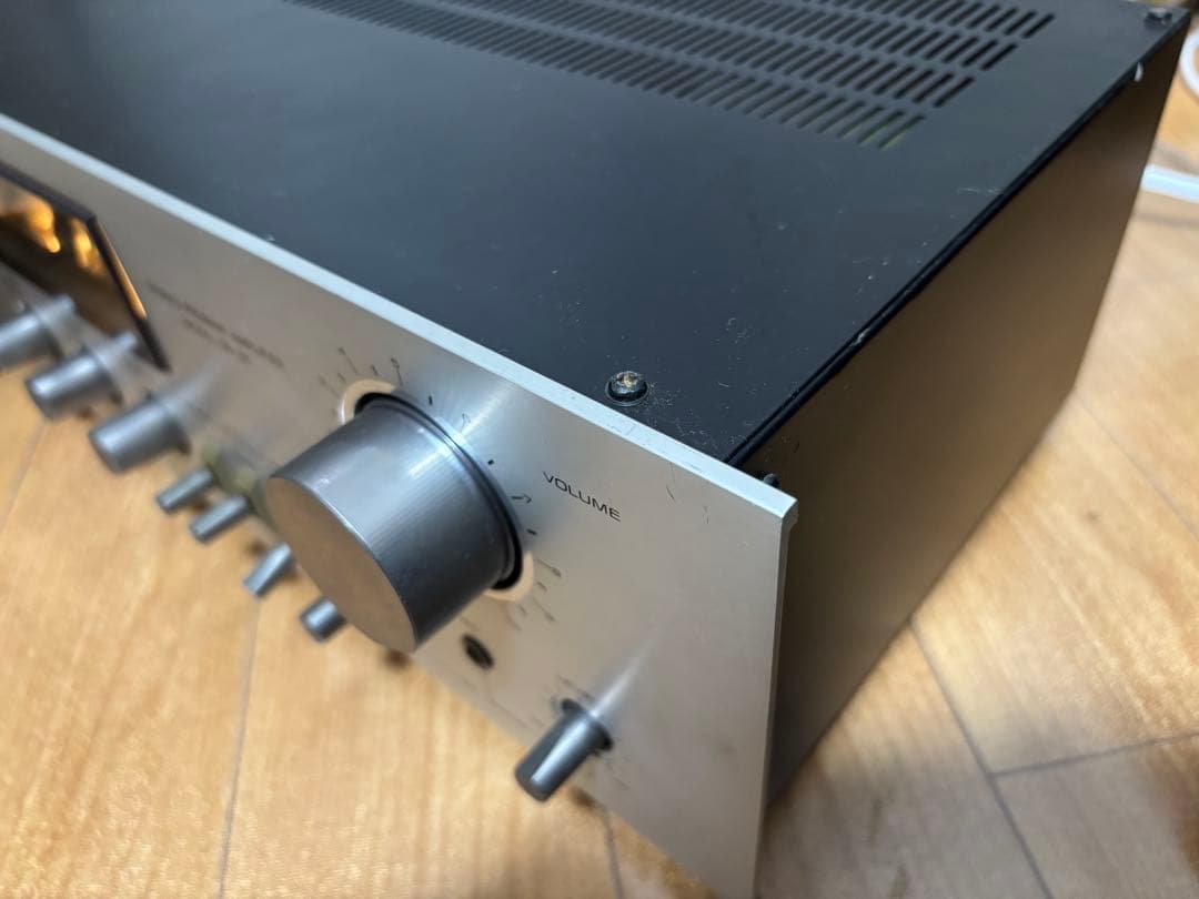 通電確認済み Aurex 東芝 SB-135 プリメインアンプ 現状渡し