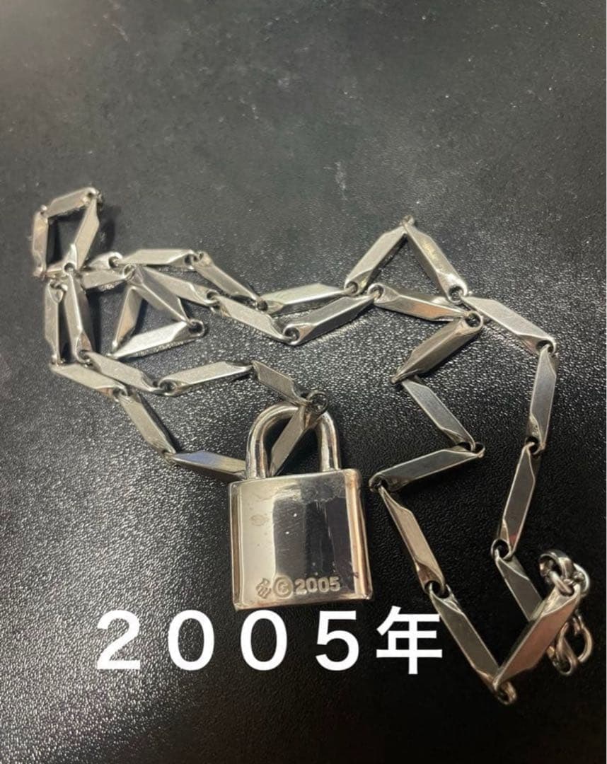たかrocawearネックレス 南京錠　2005年　箱付き