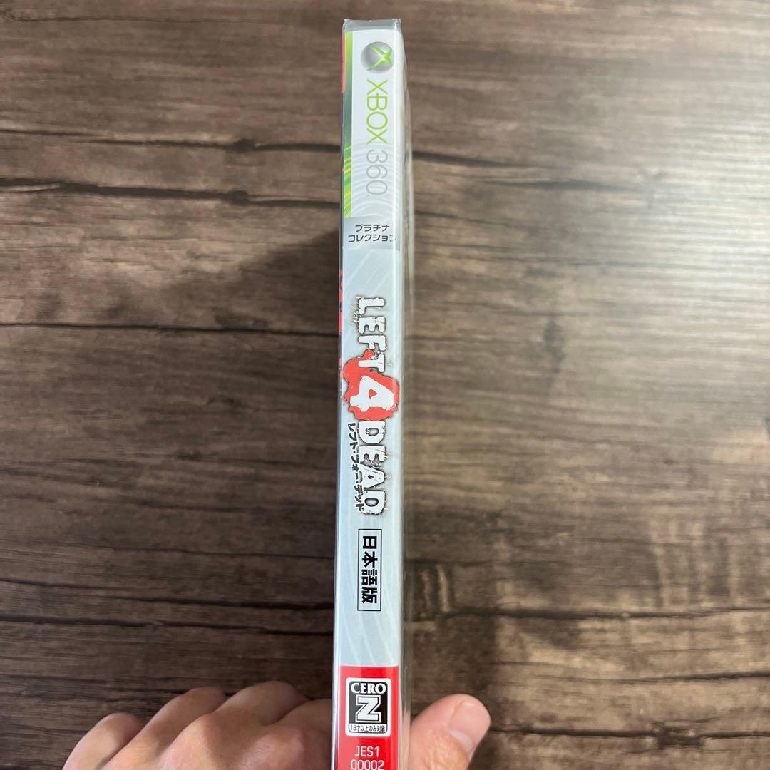 新品未開封　レフト 4 デッドXbox360 CEROレーティング「Z」