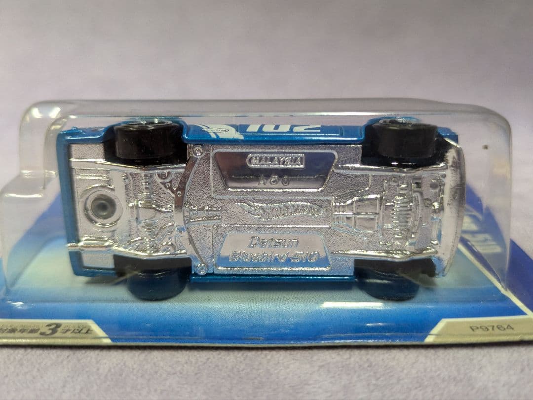 日本語ショートカード Hot Wheels ダットサン ブルーバード 510
