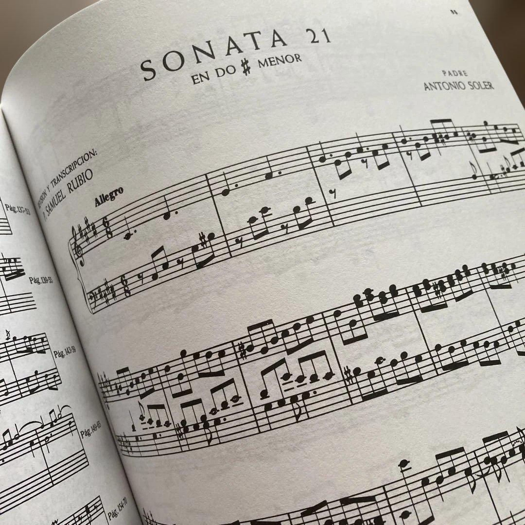 P. Antonio Soler/ソレール/Sonatas II 21〜40