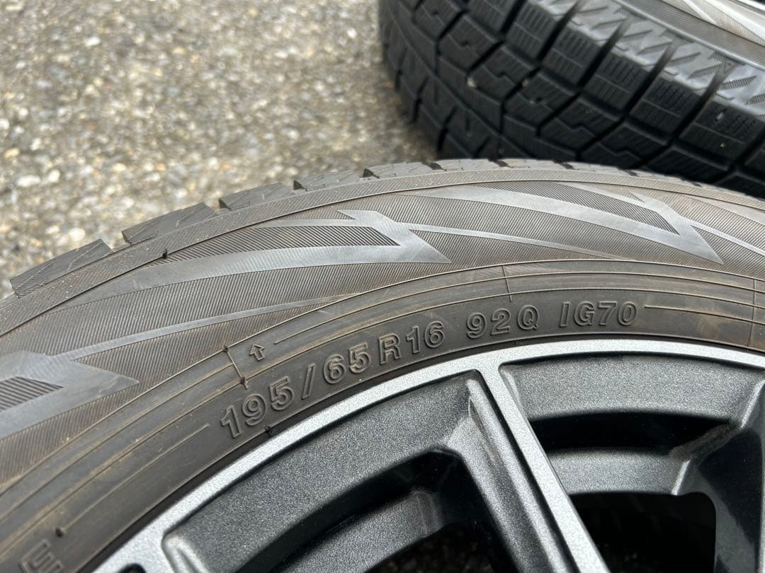 送料込★スタッドレスホイール4本セット★195/65R16★ライズ,ロッキー