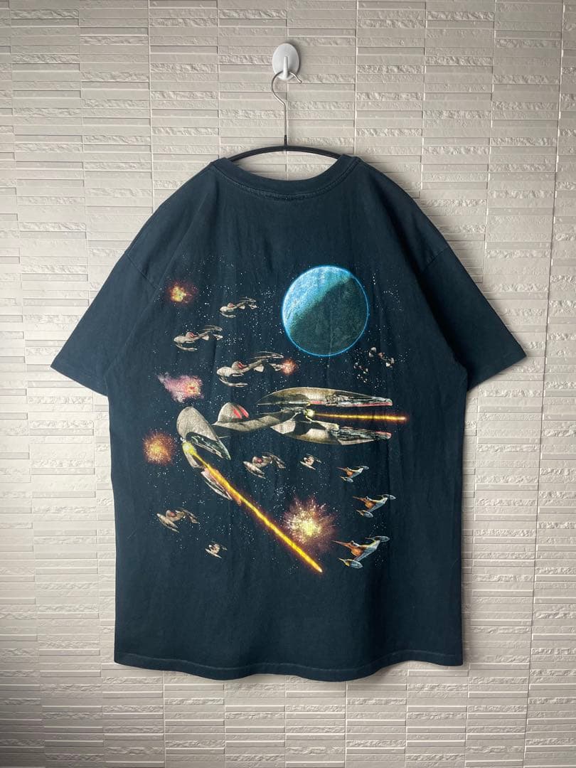 90s USA製ヴィンテージ　スターウォーズ　シングルステッチ　Tシャツ　黒XL