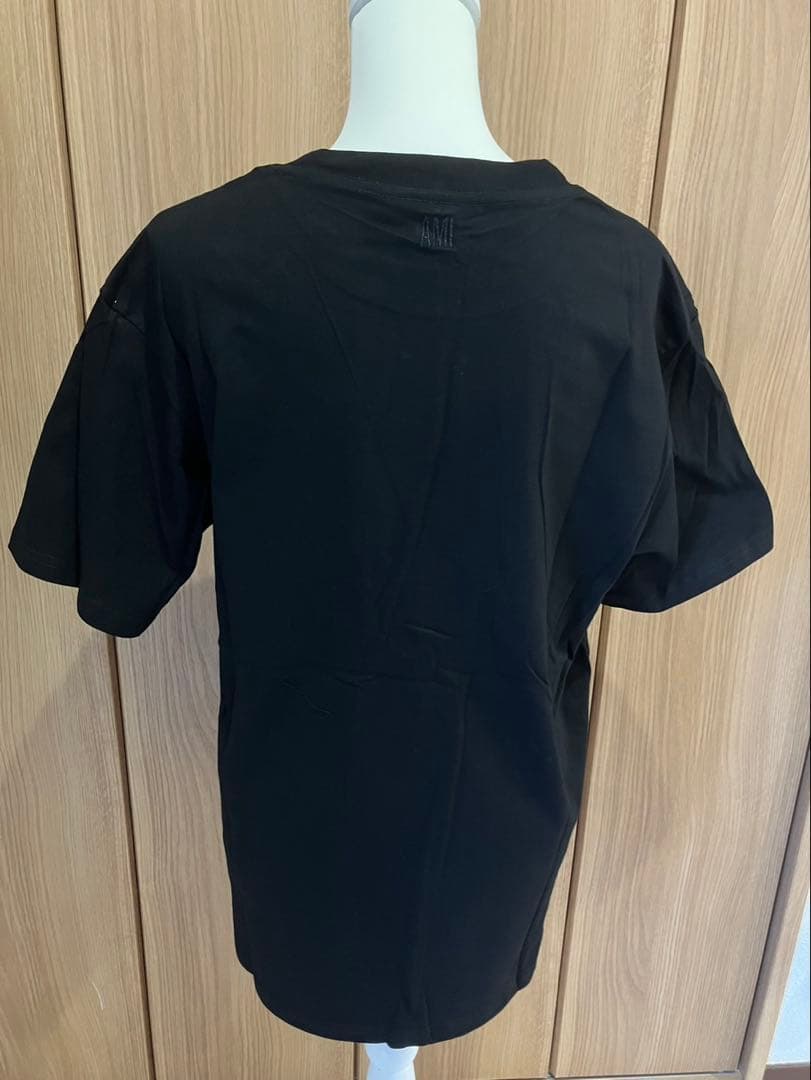 新品アミパリス(AmiParis)　半袖Tシャツ　XLサイズ　黒