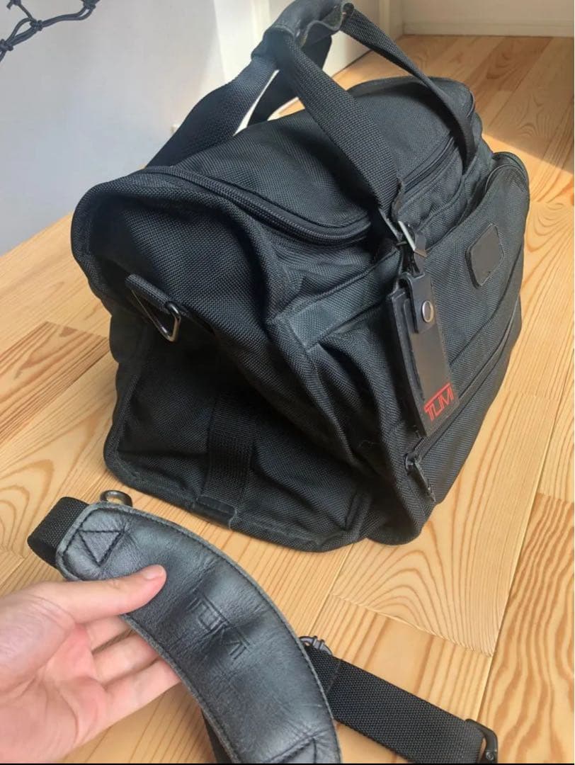 TUMI made in USA/トゥミ ボストンバッグ 純正ストラップ付