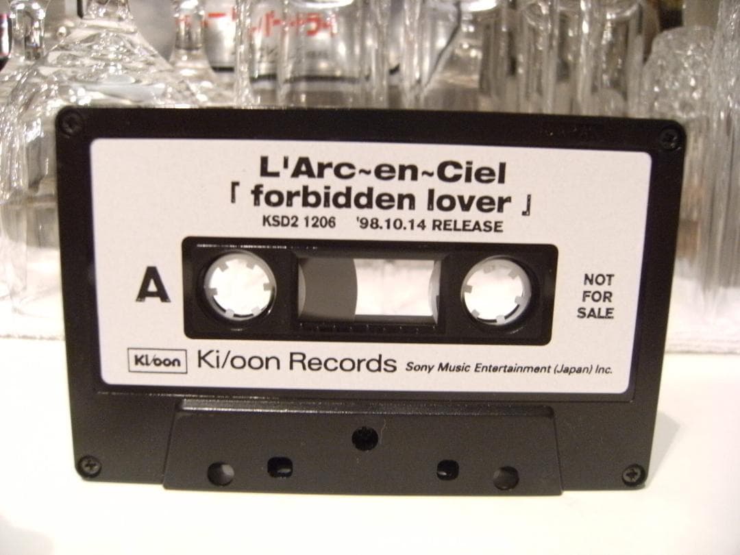 プロモーション用★ラルクアンシエル forbiden lover カセットテープ