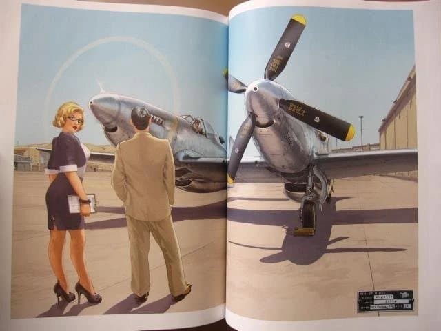 アート・デザイン・音楽 Pin-up Wings / Romain Hugault