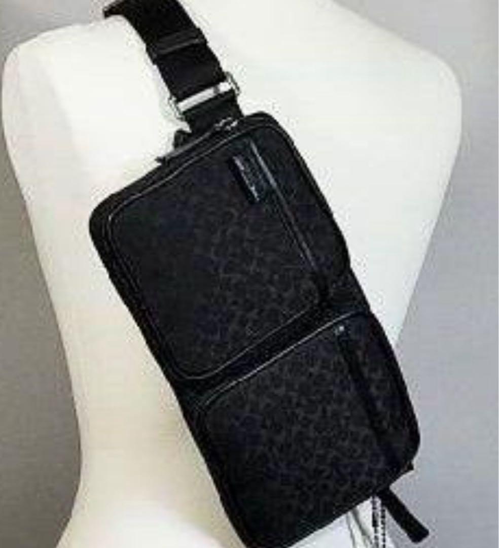 ☆美品☆ COACH コーチ ウエストポーチ ヒップバッグ ミニシグネチャー