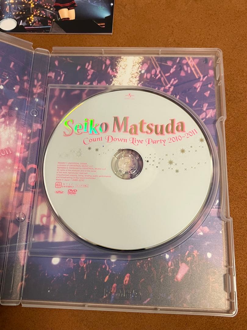 松田聖子　2010-2011(初回限定盤) DVD コンサート　SAYAKA