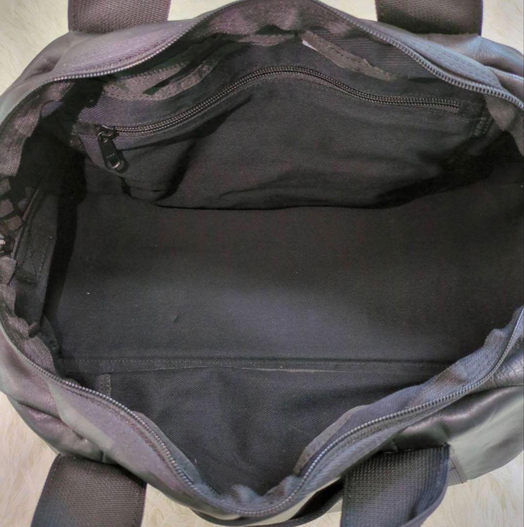 Porter ポーター　アルーフ　ボストンバッグ　2way　レザー　ブラック