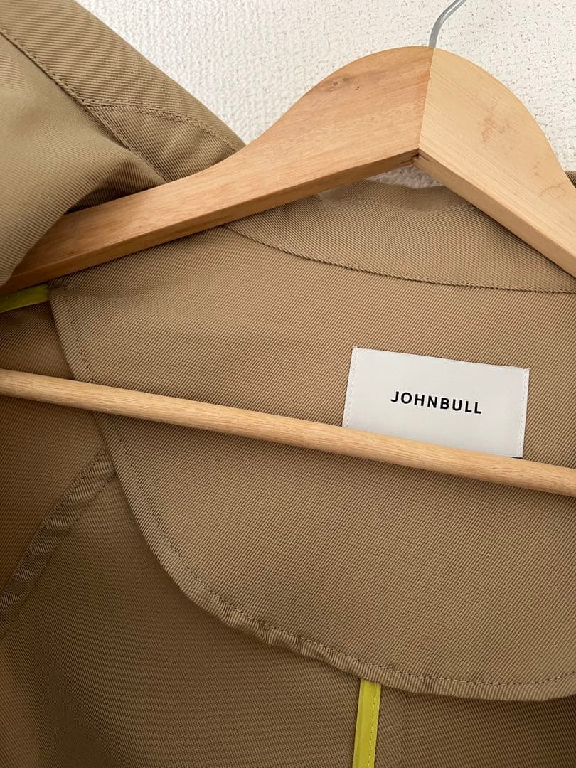 Johnbull ジョンブル ツイルバルマカーンコート　カーキ