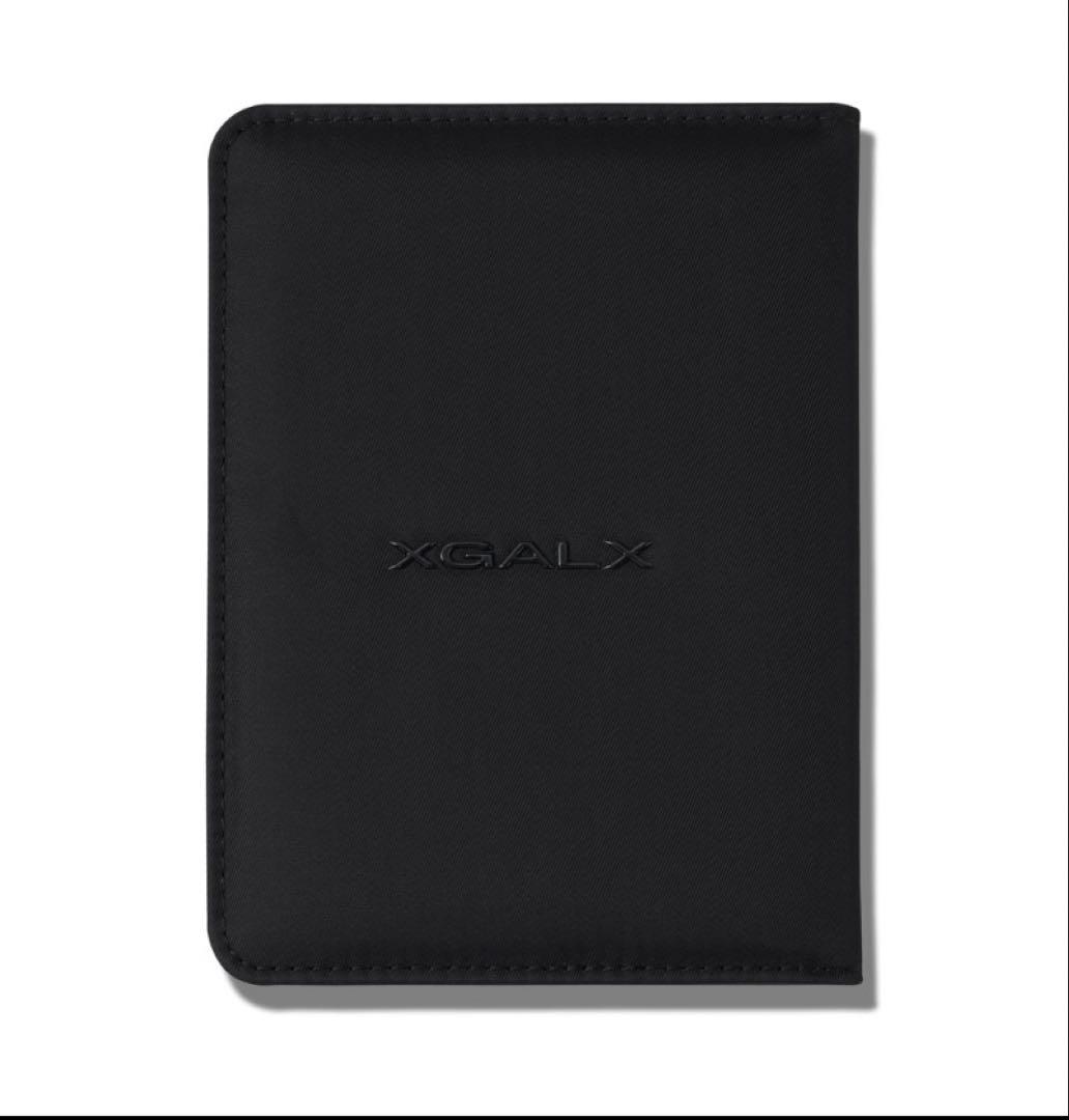 XG PRODUCTS 3 パスポートカバー ブラック