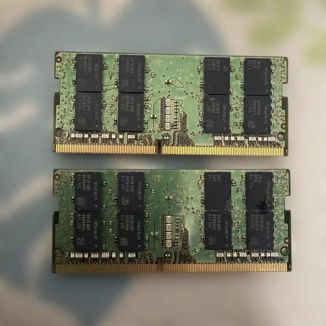 Samsung 16GB×2 DDR4 SDRAM (PC ノートPC用メモリ①