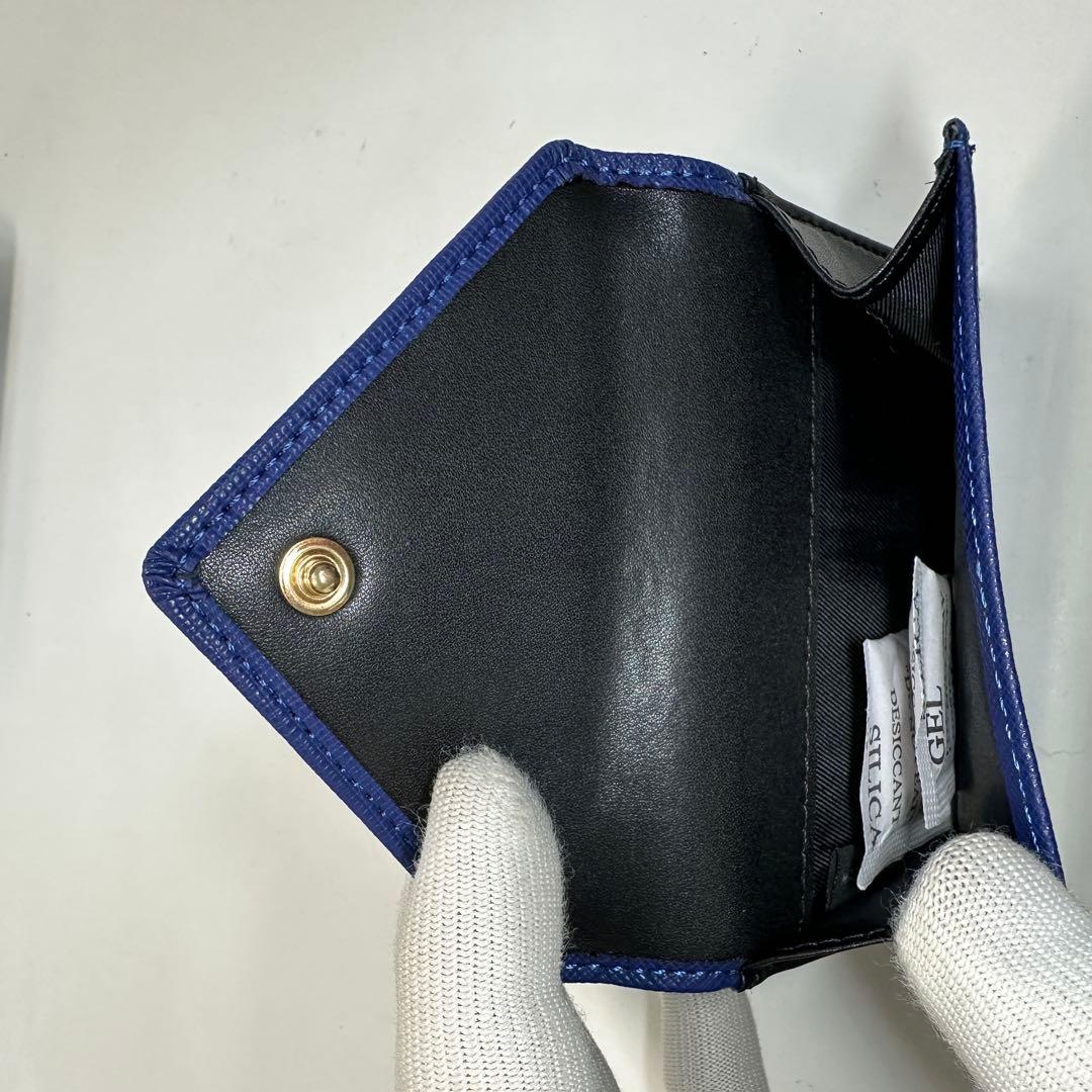 【新品・訳アリ】Vivienne Westwood 三つ折り財布 ブルー