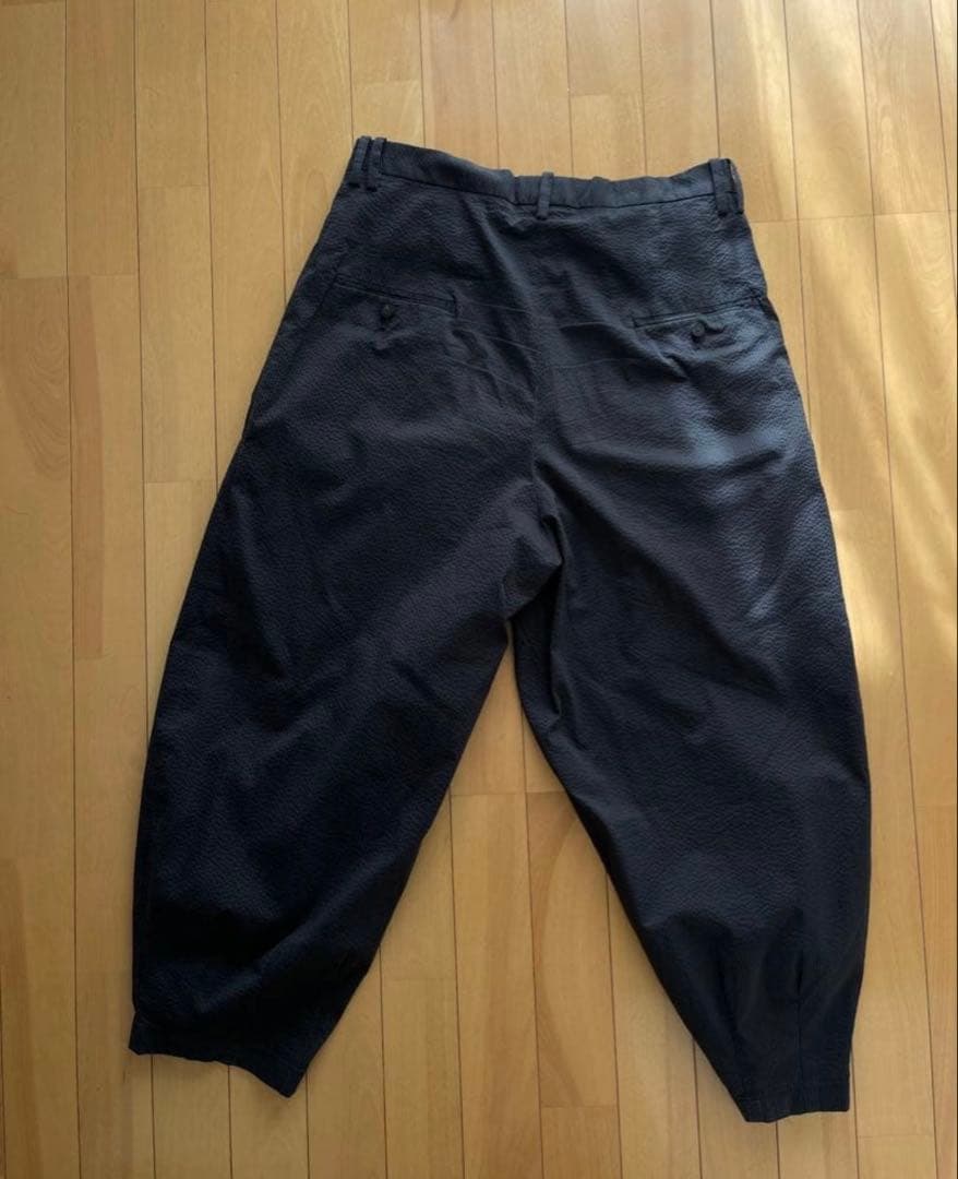 m's braque ハーレムパンツ シアサッカー素材