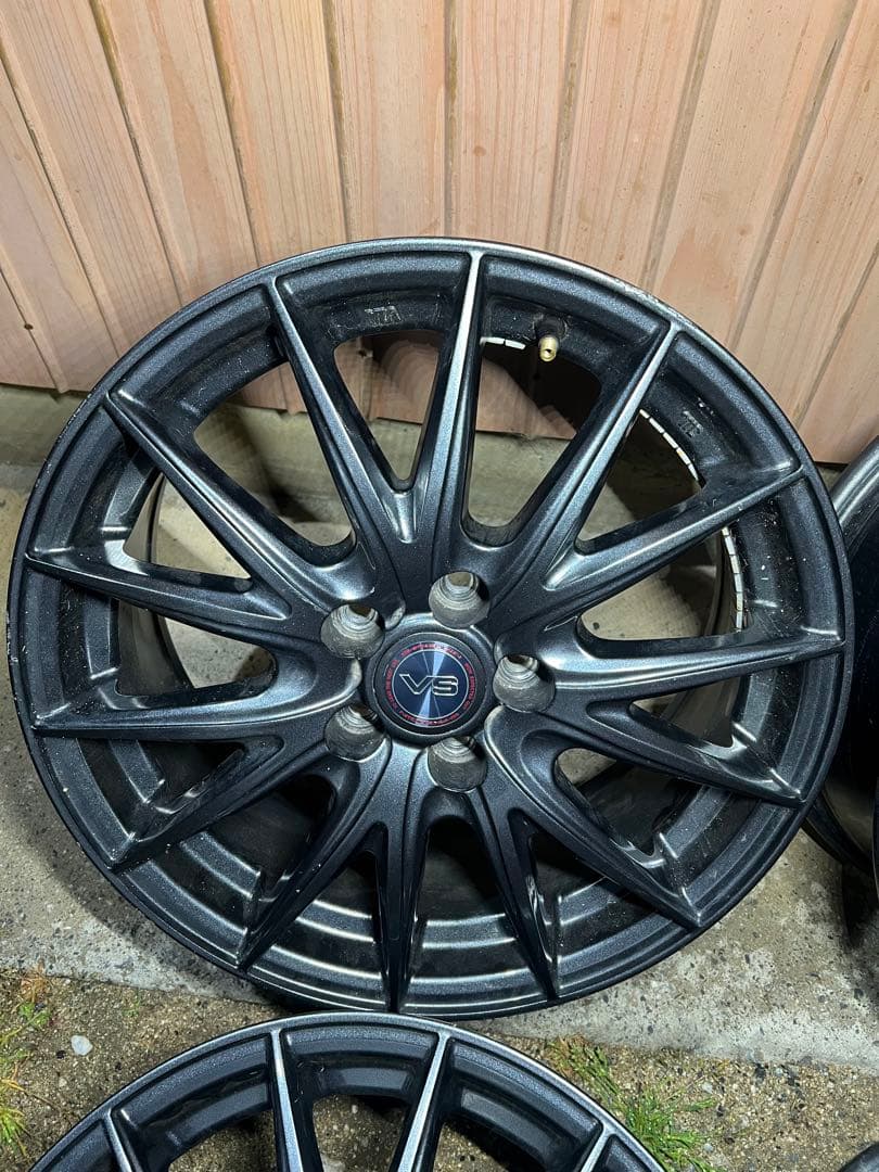 人気　Weds ウェッズ　4本　5穴　PCD100 プリウス　BRZ ハチロク