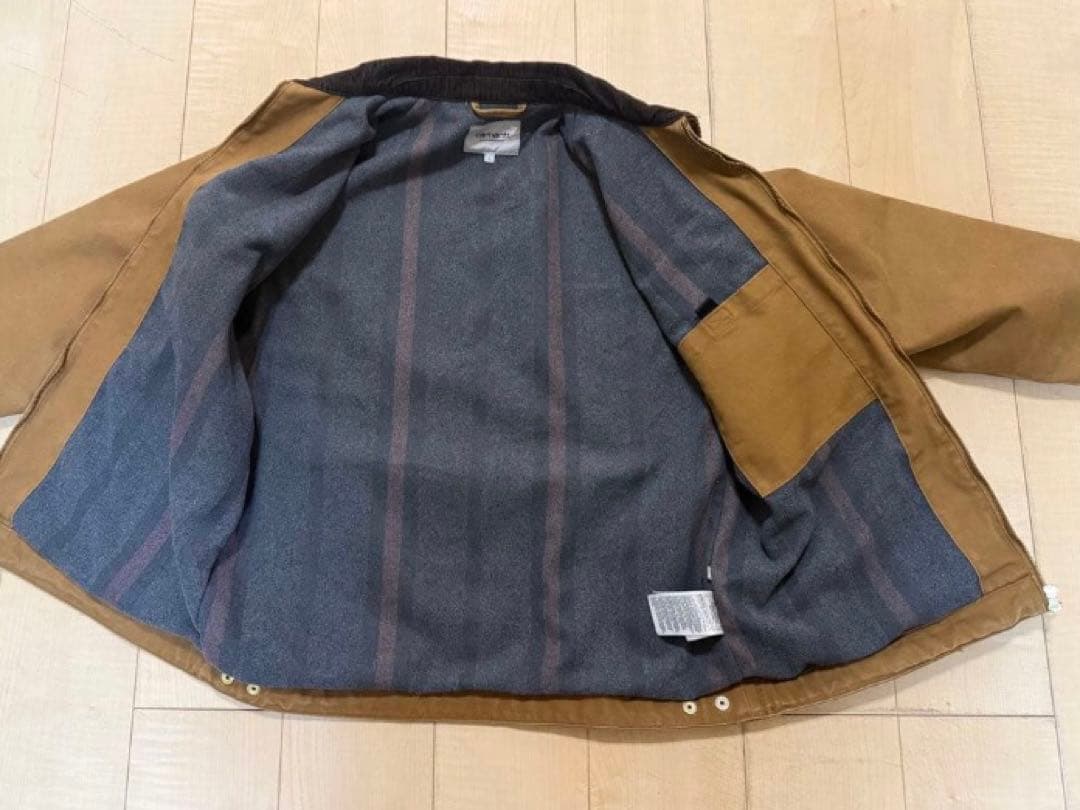 Carhartt WIP デトロイトジャケット ブラウン Lサイズ