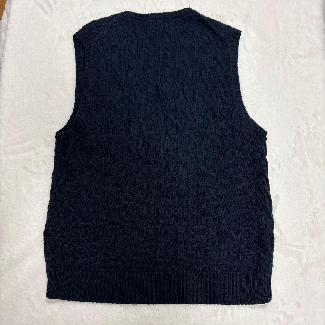 POLO Rlaph Lauren ケーブルニット ベストLG