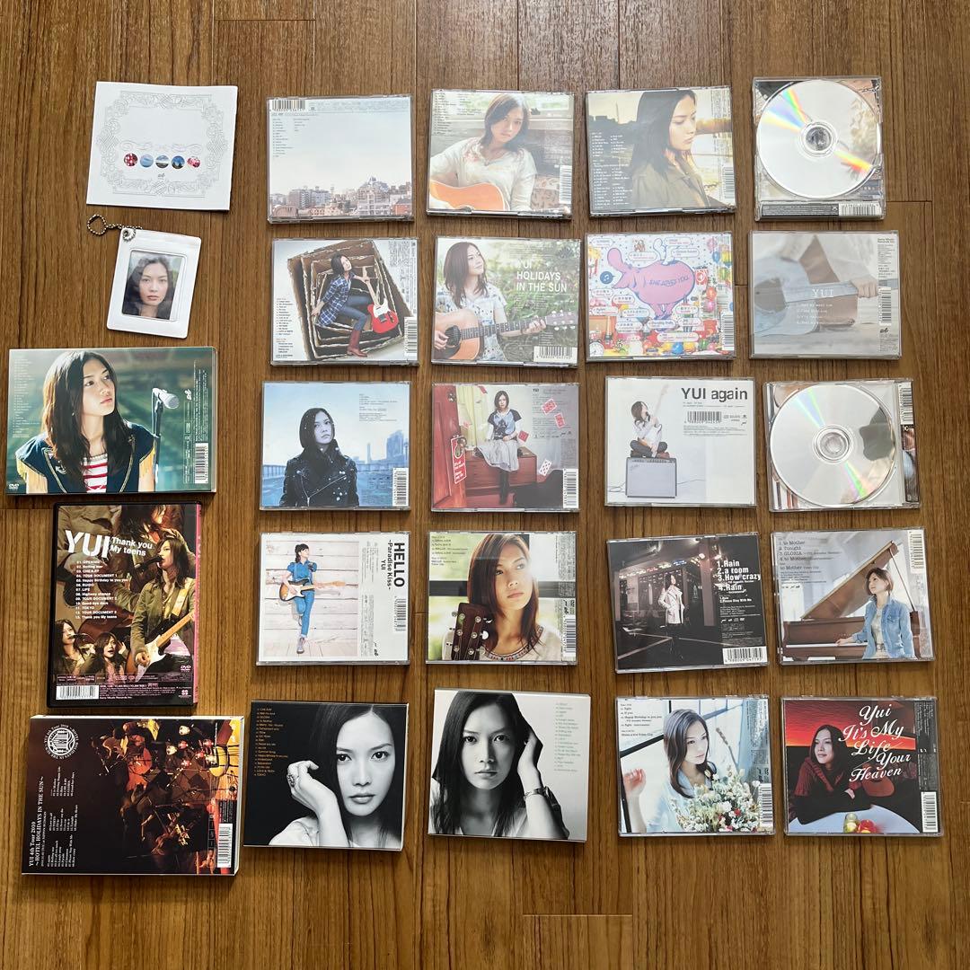 特典付き！YUI CD アルバム初回生産限定盤あり オリジナルステッカー等付き