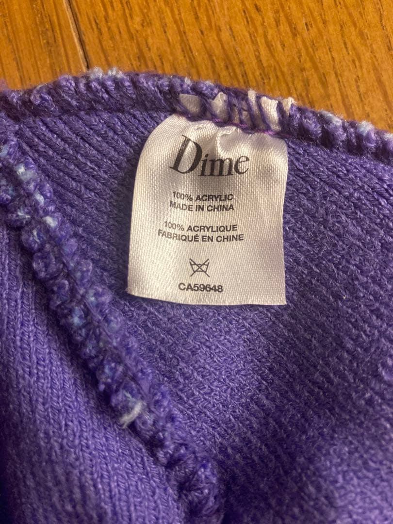 【完売品】DIME CHOPPER FOLD BEANIE ラベンダー