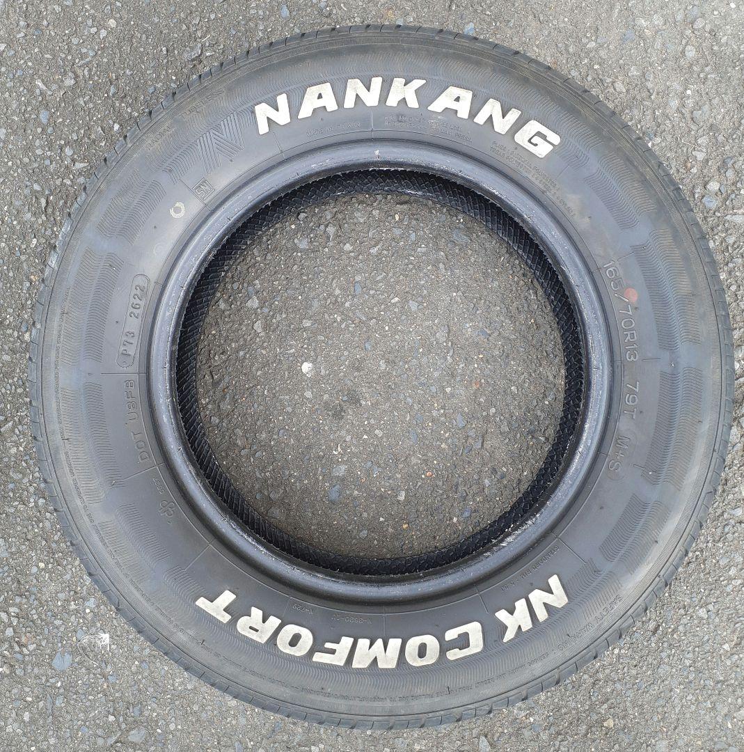 NANKANG 165/70R13 ホワイトレタータイヤ