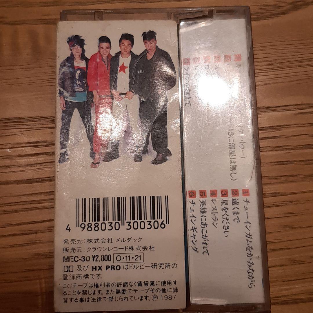 ブルーハーツ　young　and　party　カセットテープ