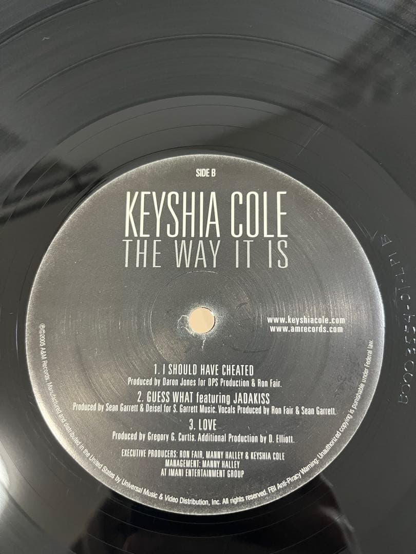 Keyshia Cole The Way It Is 2LP LOVE収録