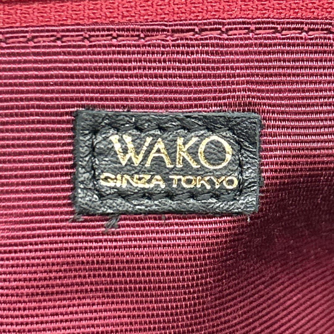 WAKO ボストンバッグ レザー 大容量 3室 ボトルホルダー
