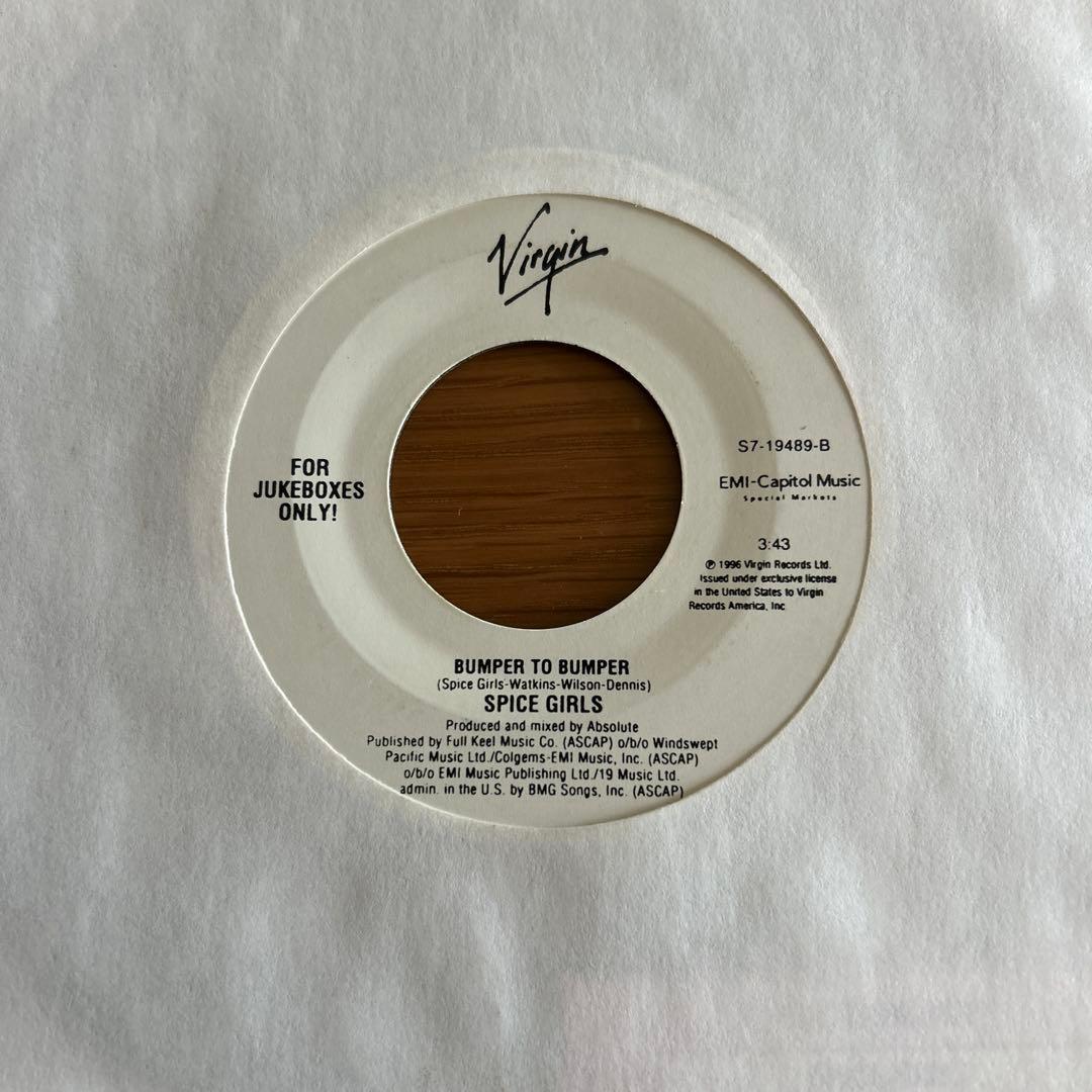 洋楽 SPICE GIRLS /WANNABE / BUMPER TO BUMPER