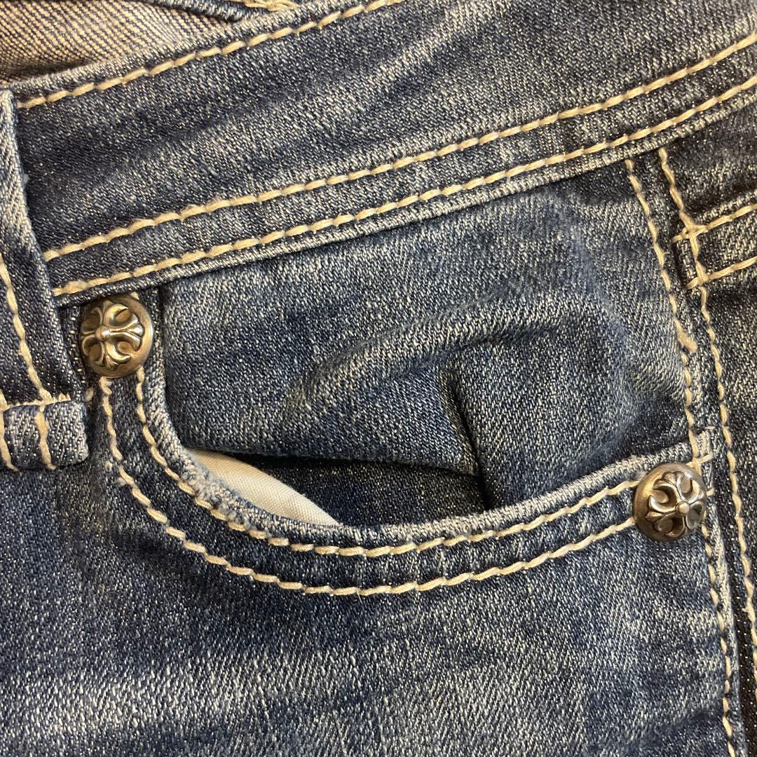 Y2K 00s Miss Me ブーツカット デニム フェアリーグランジ