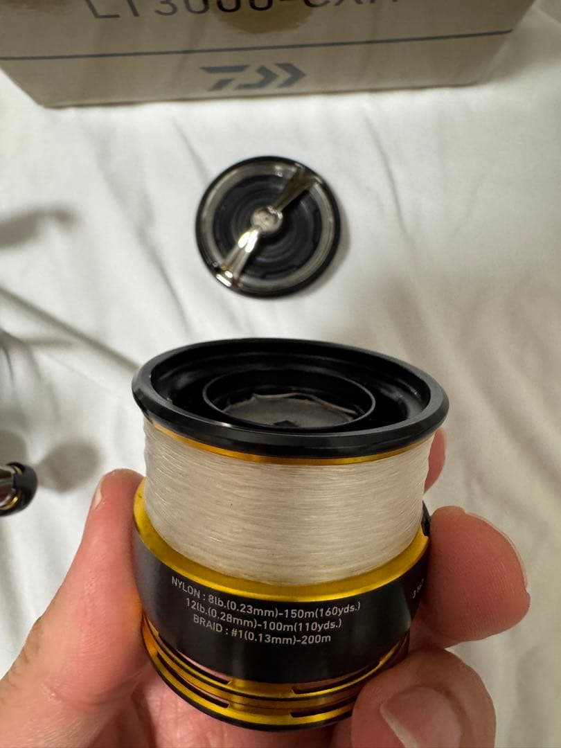 Daiwa LT3000-CXH スピニングリール　予備スプール　ハンドルノブ