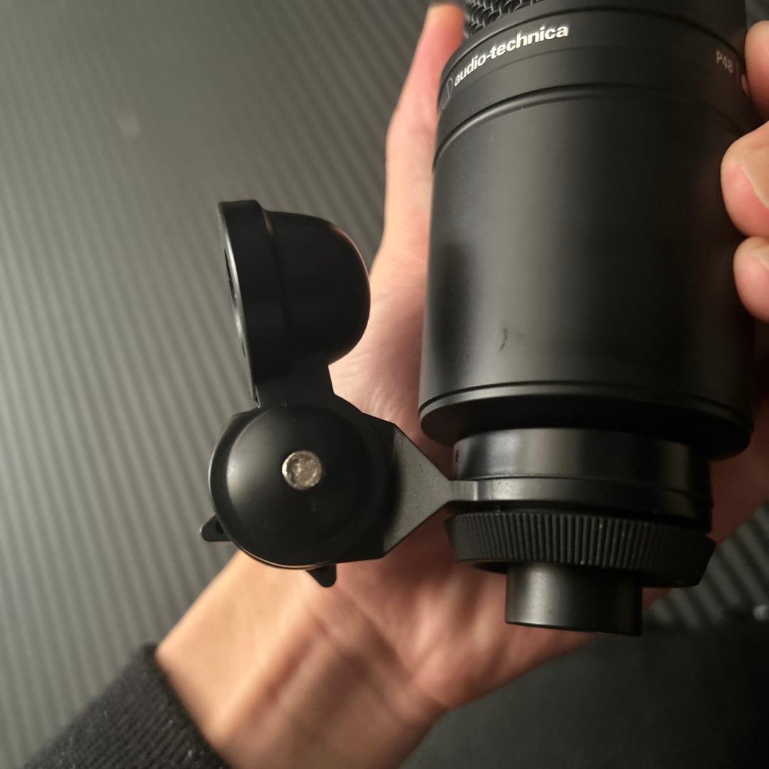 audio-technica コンデンサーマイク マイクケーブル付き