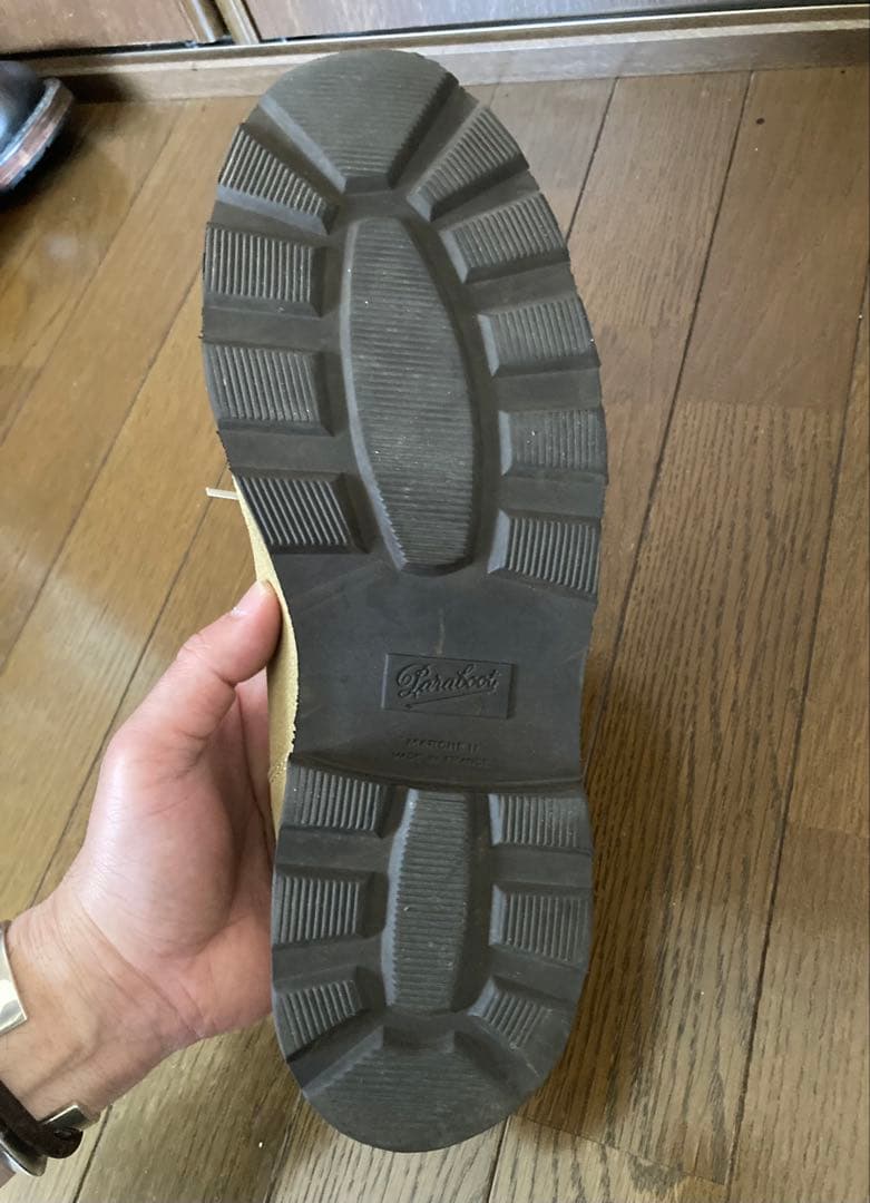 Paraboot パラブーツ ミカエル スエード ベージュ 43