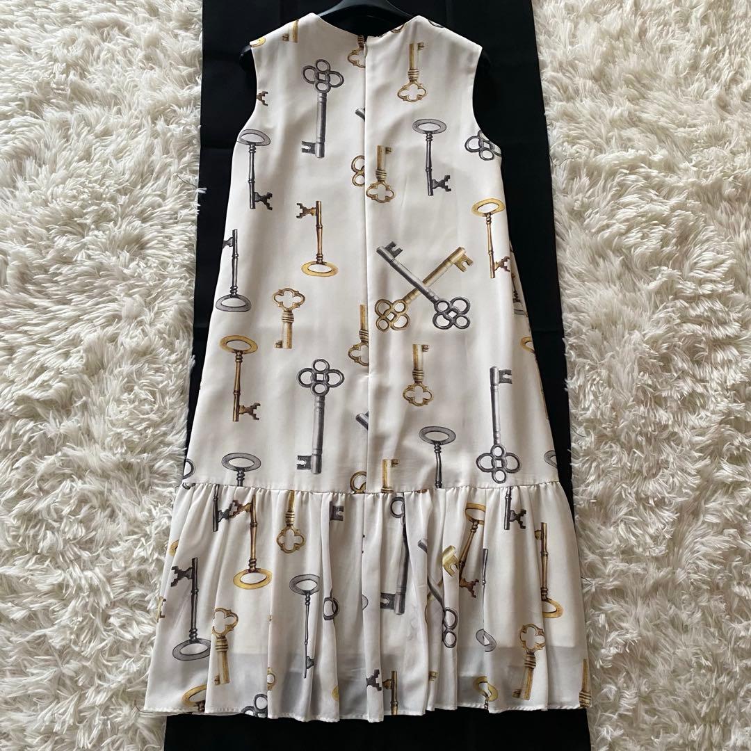 2way・美品✨グレースクラス　キーモチーフワンピース　ボウタイ　20年モデル